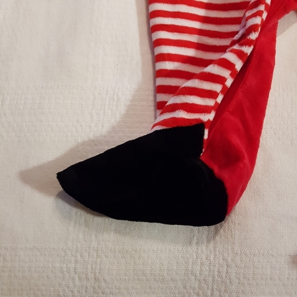 Santa Suit Early Day 3-6 months footie - Picture 3 of 7